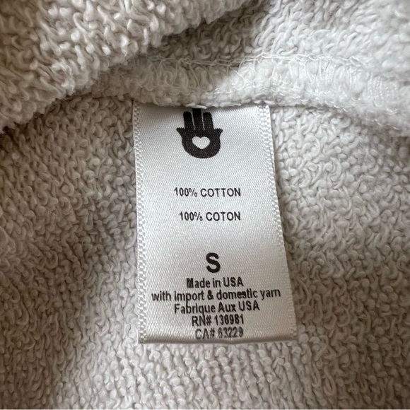 Spiritual Gangster Love More Classic Raglan Pullover Hoodie Sweatshirt White S - Picture 13 of 13